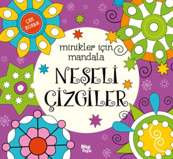 Minikler İçin Mandala - Neşeli Çizgiler ürün görseli 1