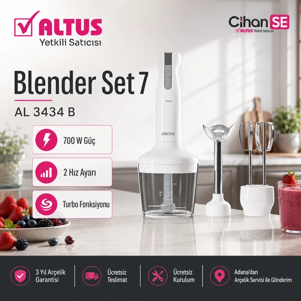 AL 3434 B / G Blender Set - Resim 2