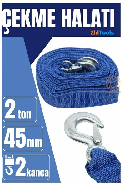 Zhltools Çekme Halatı 2 Ton 4 Metre Kemer Model ürün görseli 1