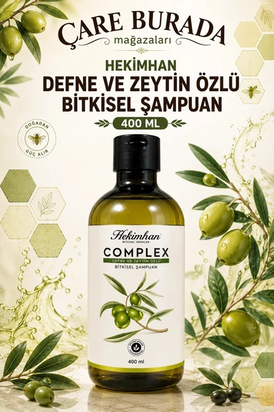 Complex Defne ve Zeytin Özlü Şampuan 400 Ml ürün görseli 1
