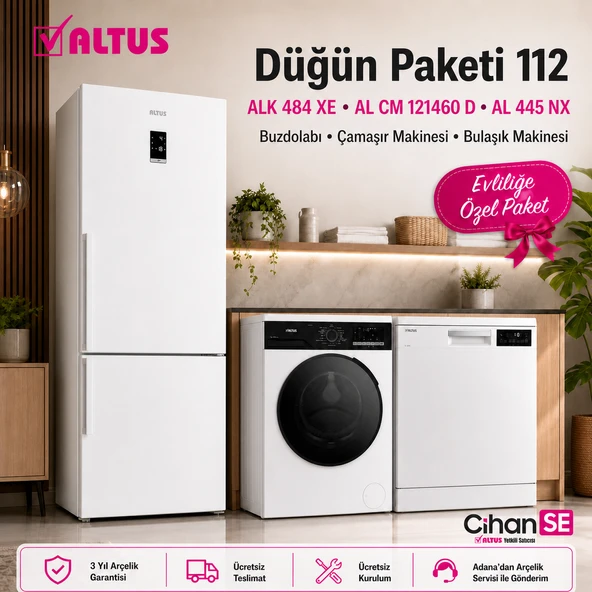 Altus Platin Düğün Paketi 2026 Yeni ürünler (Paket 112) ALK 484 XE - AL 445 NX - AL 121460 ürün görseli 1