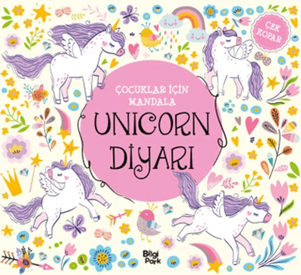 Çocuklar İçin Mandala - Unicorn Diyarı ürün görseli 1
