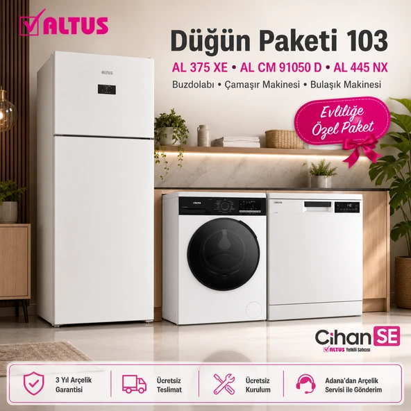 Altus Çeyiz Paketi 2026 Ürünler Paket no 103 ( AL - 445 NX - AL 375 XE  AL 91050 D ) ürün görseli 1