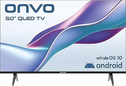 Onvo 50VQ80F2FA Full HD 50" 127 Ekran Uydu Alıcılı Smart QLED TV ürün görseli 1
