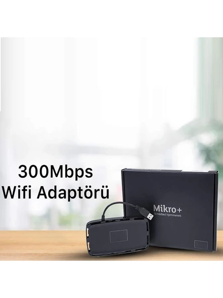 Pace DAZ100XGT USB 2.4/5ghz 300MBIT USB Wireless Adaptör - Resim 3