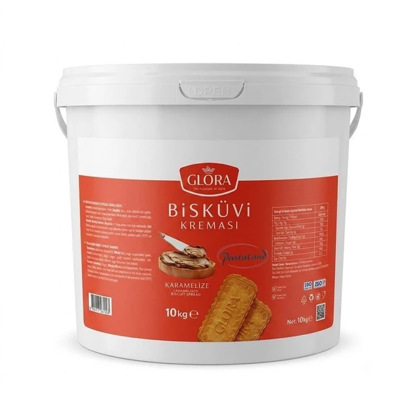 GLORA KARAMELİZE BİSKÜVİ KREMASI (10KG) ürün görseli 1