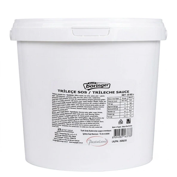 KENT TRİLEÇE SOS (10KG.) ürün görseli 1