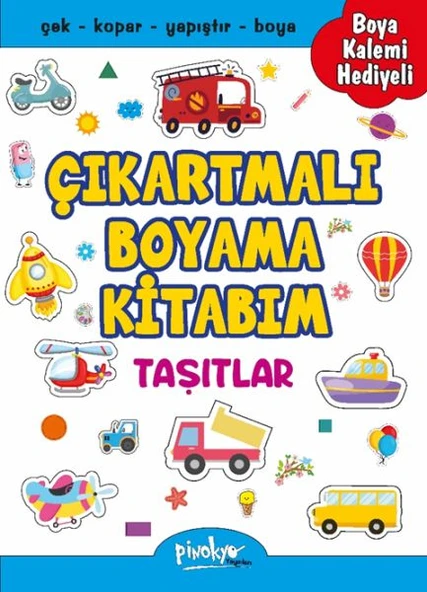 Çıkartmalı Boyama Taşıtlar ürün görseli 1