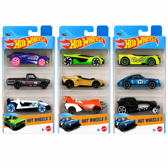 HOT WHEELS Hot Wheels 9'lu Araba Seti K5904 ürün görseli 1