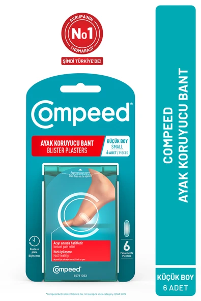 Compeed Ayak Koruyucu Bant Küçük Boy 6'lı ürün görseli 1