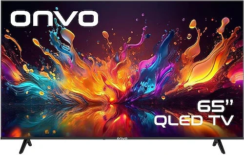 Onvo 65VQ90F3UA 4K Ultra HD 65" 165 Ekran Uydu Alıclı Google Smart QLED TV ürün görseli 1