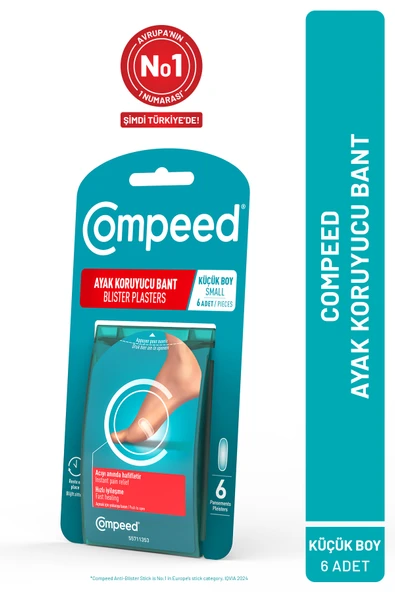 Compeed Ayak Koruyucu Bant Küçük Boy 6'lı - Resim 3