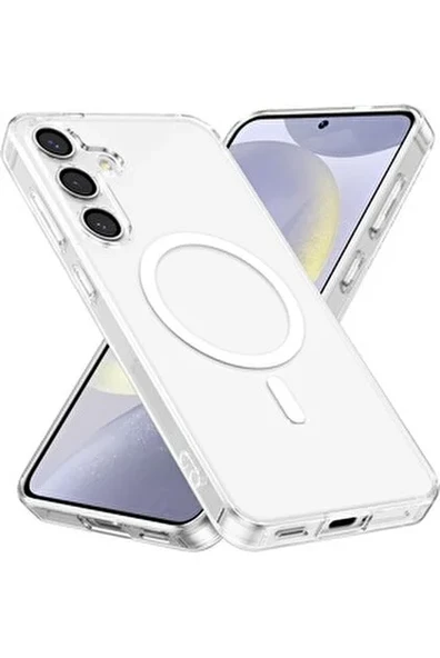 Jopus Samsung S26 Ultra Uyumlu SARARMAZ Şeffaf Magsafe Kılıf Kristal Sert Mika Slim Kılıf JS-345 ürün görseli 1