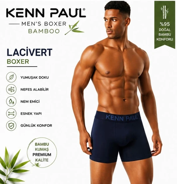 Kenn Paul Bambu Erkek BOXER - Resim 6