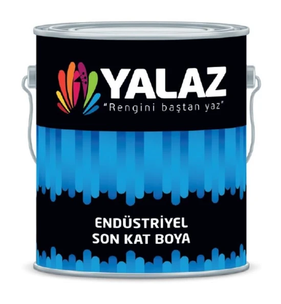 Yalaz Endüstriyel Boya 2,5 Kg Mat Siyah ürün görseli 1