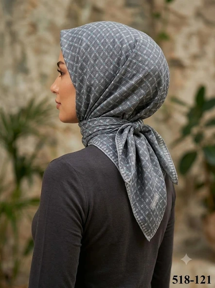 Lop'res Dijital Soft Eşarp 518-121 ürün görseli 1