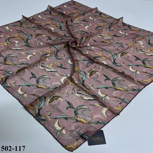 Lop'res Dijital Soft Eşarp 502-117 - Resim 2