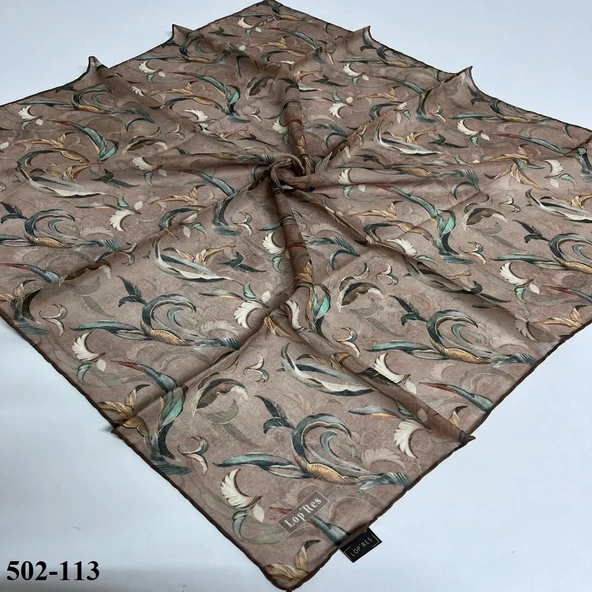 Lop'res Dijital Soft Eşarp 502-113 - Resim 2