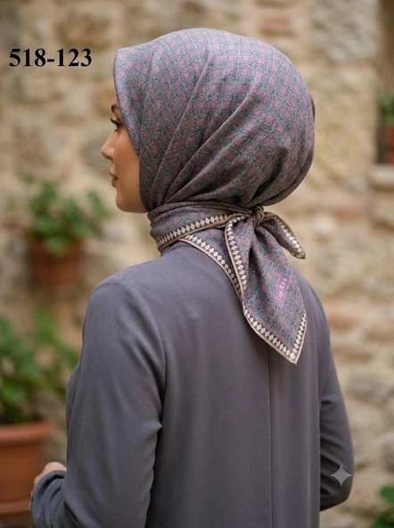 Lop'res Dijital Soft Eşarp 518-123 ürün görseli 1