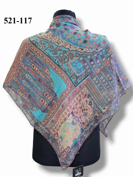 Lop'res Dijital Soft Eşarp 521-117 - Resim 2