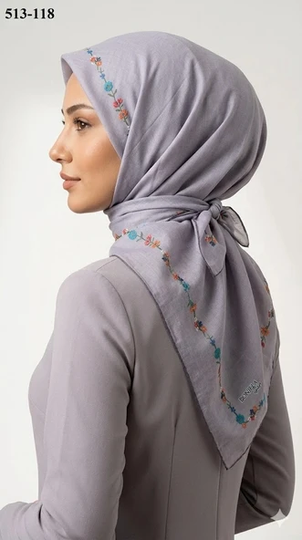 Bonjela Soft Pamuk Eşarp 513-118 ürün görseli 1