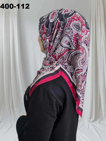 Eylül İpek Etnik Desen Soft Eşarp 400-112 ürün görseli 1