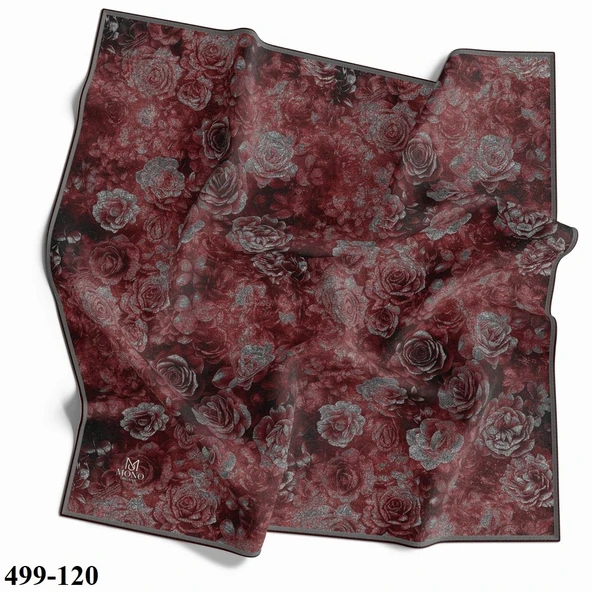 Mono Dijital Organik Soft Eşarp 499-120 ürün görseli 1