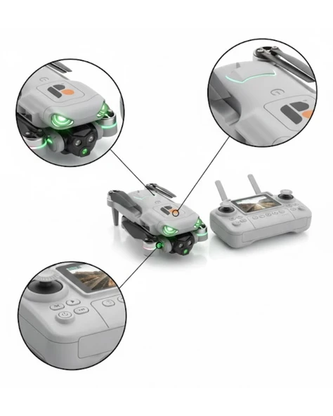 Akıllı Sensörlü Drone Canlı Görüntü Aktarımlı - Resim 3