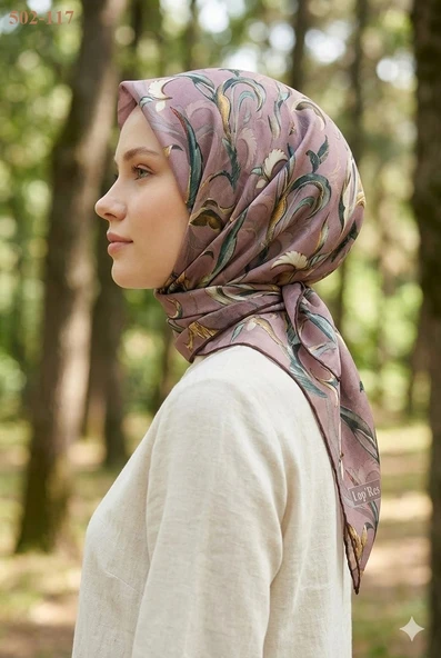 Lop'res Dijital Soft Eşarp 502-117 ürün görseli 1