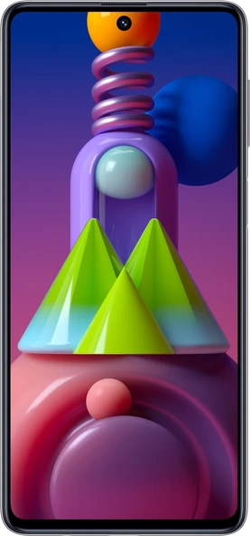 Samsung Galaxy M51 128 GB Beyaz (Samsung Türkiye Garantili) ürün görseli 1