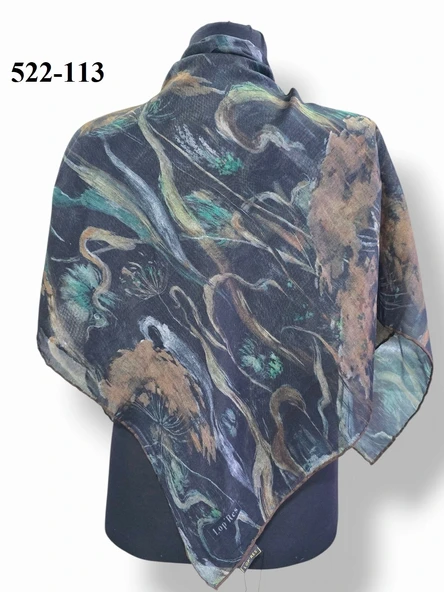 Lop'res Dijital Soft Eşarp 522-113 - Resim 2
