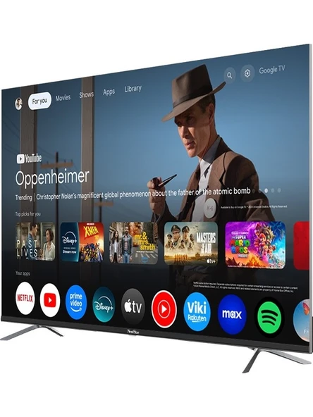 Nextstar YE-55IDG11 55" 140 Ekran Uydu Alıcılı 4K Ultra HD Google Smart MiniLED TV ürün görseli 1