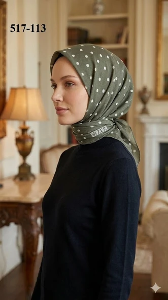Zer Scarfs Dijital Soft Eşarp 517-113 ürün görseli 1