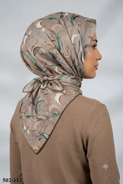 Lop'res Dijital Soft Eşarp 502-113 ürün görseli 1