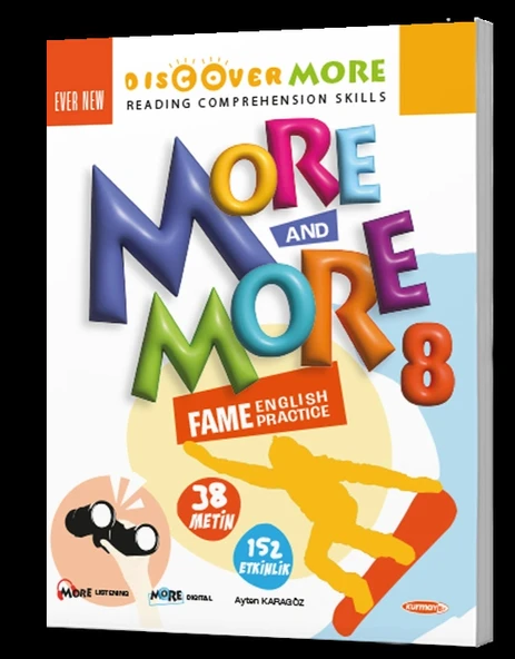 8. Sınıf More and More Reading Comprehension Skills ürün görseli 1