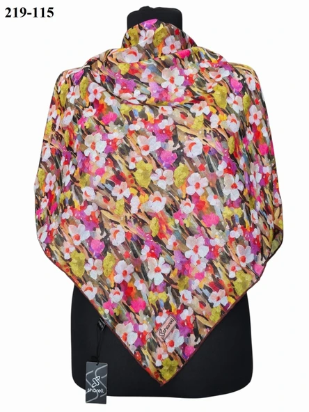 Sharell Soft Pamuk Eşarp 219-115 - Resim 2