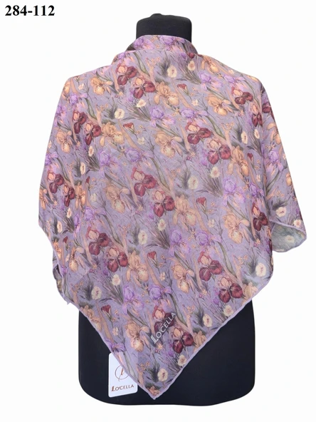 Lo'cella Soft Pamuk Eşarp 284-112 - Resim 2