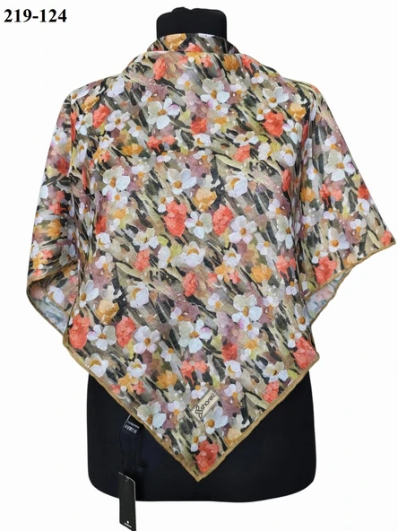 Sharell Soft Pamuk Eşarp 219-124 - Resim 2