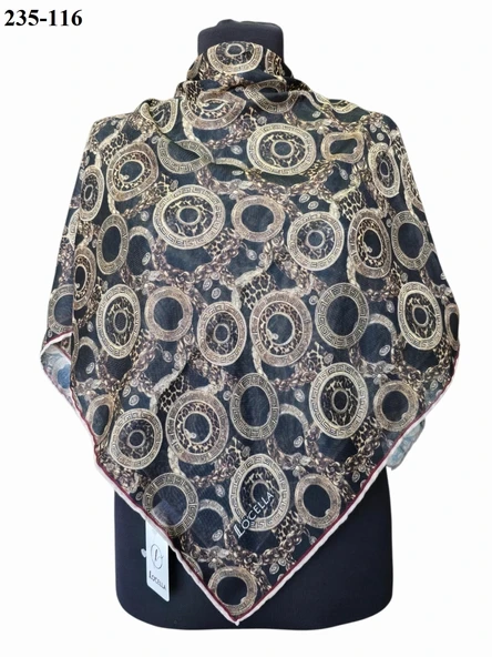 Lo'cella Soft Pamuk Eşarp 235-116 - Resim 2
