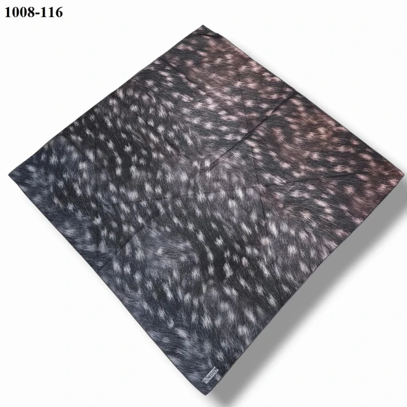 MoonScarf Soft Pamuk Eşarp (Ceylan Desen) 1008-116 - Resim 2