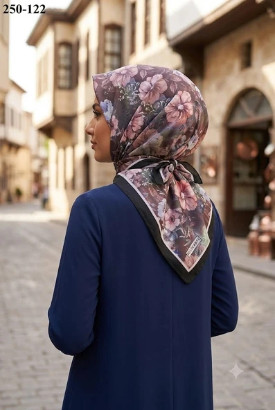 Velscarfs Soft Pamuk Parla Eşarp (Siyah) 250-122 ürün görseli 1