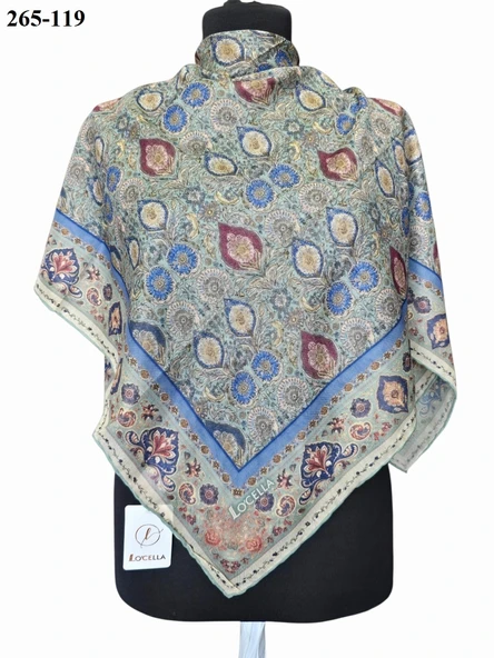 Lo'cella Soft Pamuk Eşarp 265-119 - Resim 2