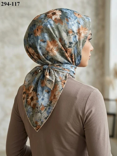 Shawl Secret Soft Pamuk Eşarp 294-117 ürün görseli 1