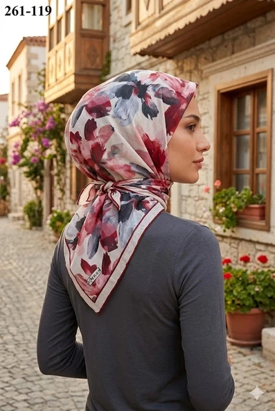 MoonScarf Soft Pamuk Eşarp 261-119 ürün görseli 1