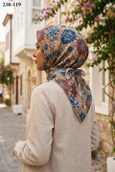 Lo'cella Soft Pamuk Eşarp 238-119 ürün görseli 1