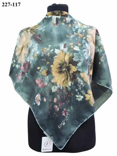 Lo'cella Soft Pamuk Eşarp 227-117 - Resim 2