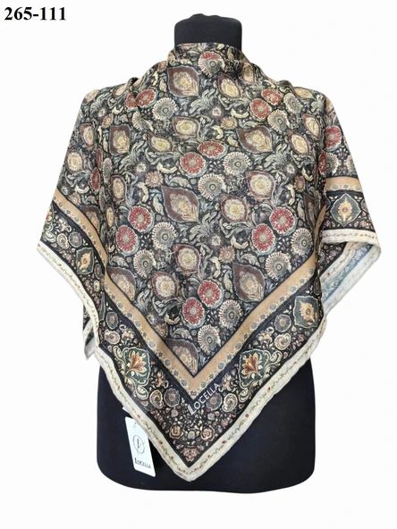 Lo'cella Soft Pamuk Eşarp 265-111 - Resim 2
