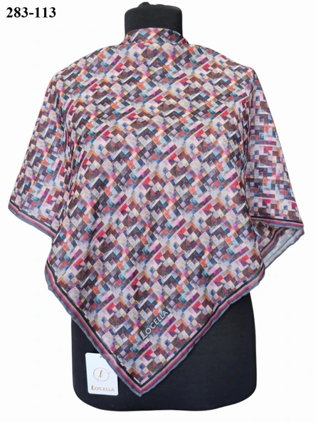 Lo'cella Soft Pamuk Eşarp 283-113 - Resim 2