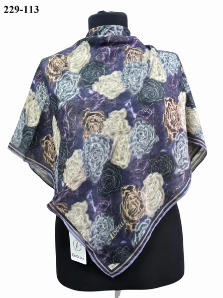 Lo'cella Soft Pamuk Eşarp 229-113 - Resim 2