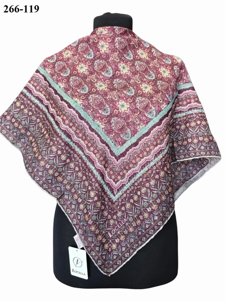 Lo'cella Soft Pamuk Eşarp 266-119 - Resim 2